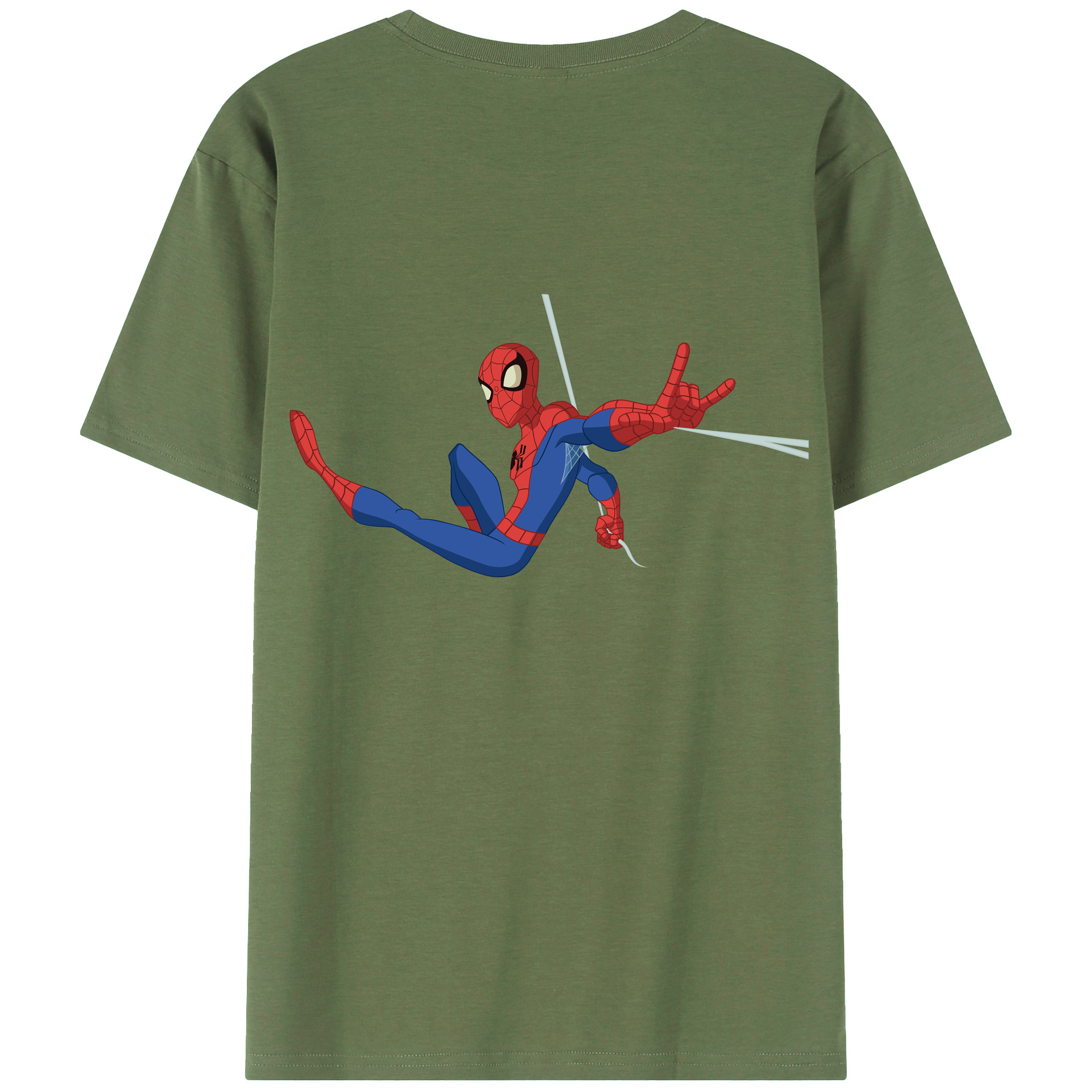 （画像用） アベンジャーズ The Avengers 綿100％ メンズ半袖Tシャツ（バックプリント） 通気性